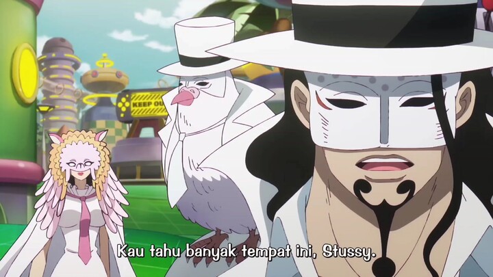 funny moment One piece, egg island