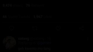 cute.. walang magawa 🤭 #geminifourth