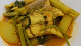 แกงส้มใต้ ปลากระพงผักรวม|Thai southern orange curry