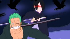 One piece|Penampakan Zoro & Sasuke 😈