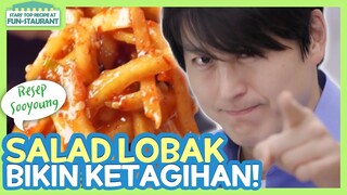 [IND/ENG] Lebih enak di musim dingin! Salad lobak 'musaengchae' | Fun-Staurant | KBS WORLD TV 230203