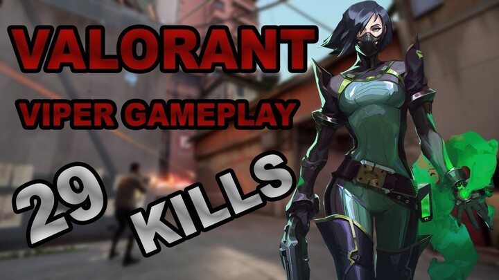 28 YEAR OLD BOOMER GETS 29 KILLS IN VALORANT. |  VIPER GAMEPLAY.