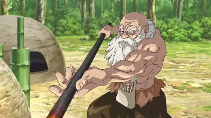 Old man Kaseki Joined the Kingdom of Science- Dr.stone