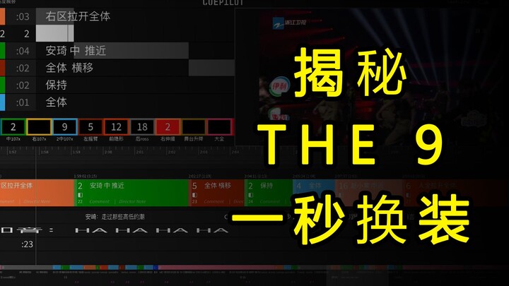 揭秘THE9一秒换装|传说中的精准时间线