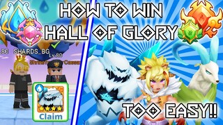 HOW TO ALWAYS WIN HALL OF GLORY IN TRAINERS ARENA || BLOCKMAN GO TRAINERS ARENA!!