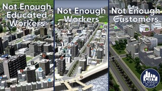 Cities Skylines Fixes: Fixing Not Enough Workers, Not Enough Educated Workers & Not Enough Customers