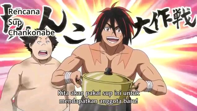 Luta Livre x Sumô - Hinomaru Sumo (temporada 1, episódio 2