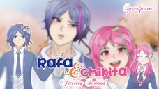 Fanart Rafa dan Chikita Fairies School | Speedpaint