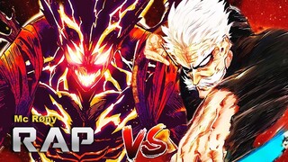 Garou vs silver fang Rap y suparalloy Darkshine ||One-Punch Man||  Maestros Vs alumnos