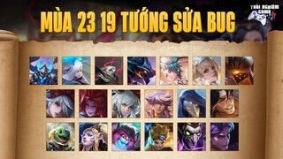 Liên Quân Mùa 23 Chỉnh Sửa 19 Tướng Bug Game Phiên bản rừng nguyên sinh TNG