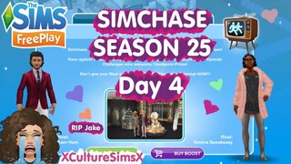 The Sims FreePlay: 📺 | SIMCHASE 25 | BAR BRAWL | Day 4 | + Dealing With The Passing Of My Pet Jake