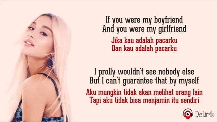 boyfriend - Ariana Grande, Social House (Lirik Lagu Terjemahan)