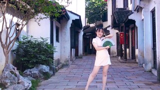 【Li Luo】Grain in Ear♥(Koreografi oleh Zi Jiaer) Kipas Lipat Cheongsam♥Saat aku memikirkanmu, aku...