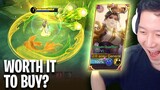 Worth it to buy? Elysium Guardian Luo Yi skin gameplay | Mobile Legends