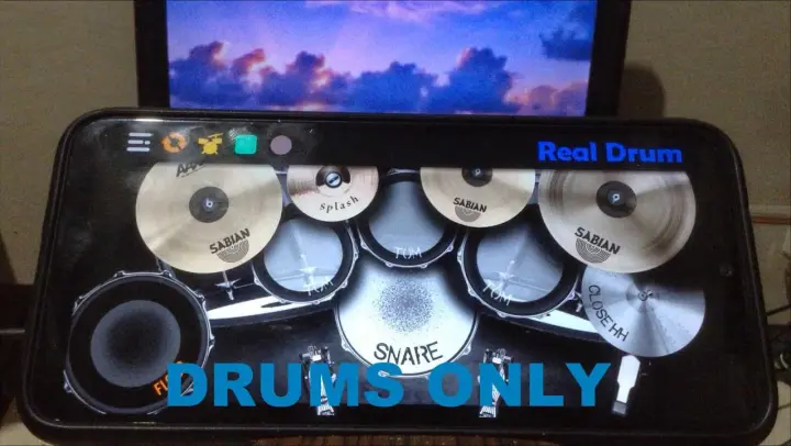 DRUMS ONLY | Real Drum App Covers by Raymund