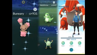 New Shiny Buneary release & whats wrong with this trainer mystic on shiny luck?