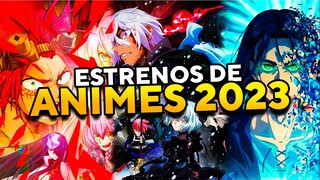 ¡ESTRENOS de ANIMES que llegan en 2023! | Demon Slayer, Black Clover, Jujutsu Kaisen y MÁS