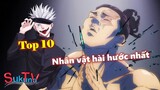 10 nhân vật hài hước nhất trong Jujutsu Kaisen