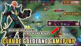 CARA MAIN CLAUDE GOLDLANE VS WANWAN BARBAR! AUTO BIKIN DIA FEEDER SAMPAI BRONZE!! | MOBILE LEGENDS