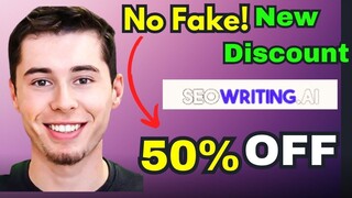 SEOWriting AI Coupon code TUTO25 for  FLAT 50% OFF | SEOWriting AI Discount Code