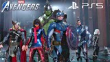 The Avengers vs MODOK With Different Suits #3 - Marvel's Avengers Game (Campaign Replay)