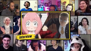 Interview || Spy x Family Episode 4  || Reaction Mashup