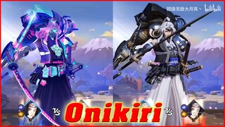 🌸Onmyoji Arena: So Sánh Onikiri Skin Royal vs Onikiri Skin (Giải Mã Siêu Nhân Thức)