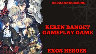 Review Karakter dan gameplay game exos Heroes