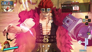 【ONE PIECE 海賊無双4】キッド モーション集 Kid Moveset