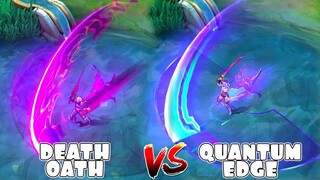 Benedetta Quantum Edge VS Death Oath Skin Comparison