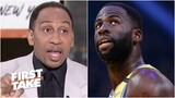 FIRST TAKE | "Draymond knows exactly what he's doing" - Stephen A. believes Warriors vs Celtics Gm3