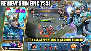 PERTAMA KALI REVIEW SKIN EPIC YSS FLEET WARDEN TAPI ENDING NYA MALAH JADI SUPPORT WKWKW