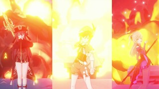 Genshin Impact 6 stunning explosion moments, which one do you like?