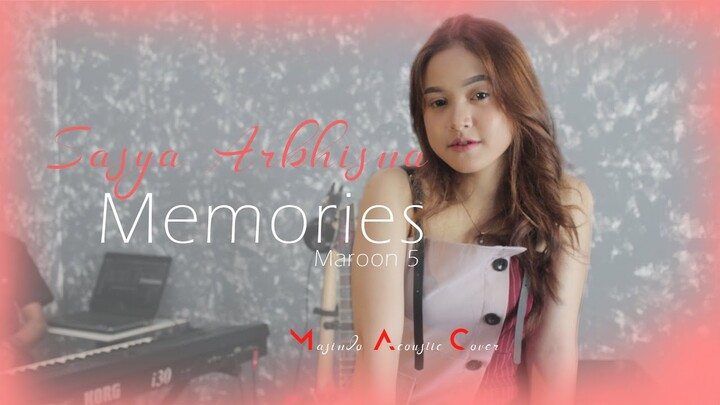 Memories - Maroon 5 | Acoustic Cover by Masindo Acoustic Ft. Sasya Arkhisna