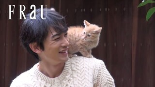 「町田啓太と仔猫」　写真家･梅佳代が撮影！