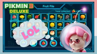 All Fruits In Pikmin 3 Deluxe With Brittany's Hilarious Observation (Completed In Ultra Spicy Mode)