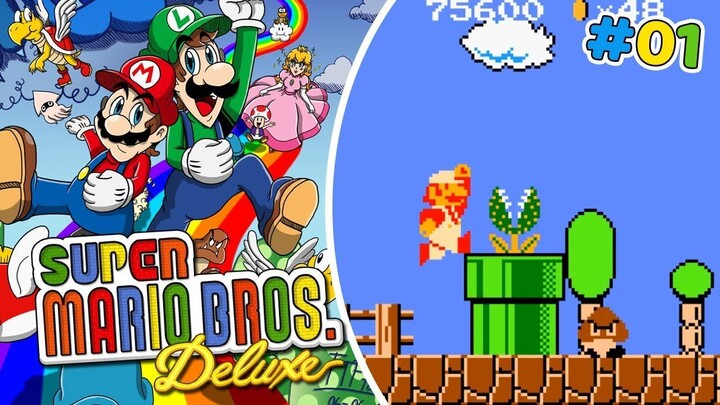 Super Mario Bros. Deluxe Ep.[01] - Voltando as raízes do jogo!