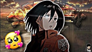 SOFT SKIN - Mikasa Ackerman | Sad Edit