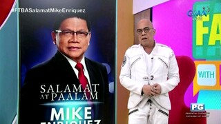 Fast Talk With Boy Abunda - Salamat at Paalam Mike Enriquez (60FPS)