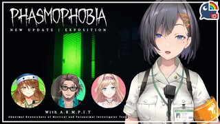 【Phasmophobia】NEW UPDATES, with A.R.M.P.I.T【NIJISANJI ID】