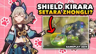 Shield KIRARA Hampir SETARA ZHONGLI? Build Kirara Shield Genshin Impact