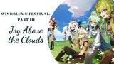Windblume Festival Part 3 : Joy Above the Clouds | Event Story Quest
