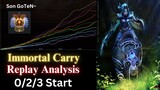 Immortal Gameplay Analysis on Recovering from Losing Starts | Dota 2 guide