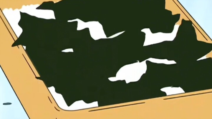 Buat bento rumput laut dengan Shin-chan~