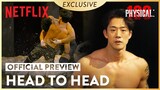 Cha Hyun-seung is determined to keep his opponent on the ground and win | Physical: 100 Ep 2 [EN]