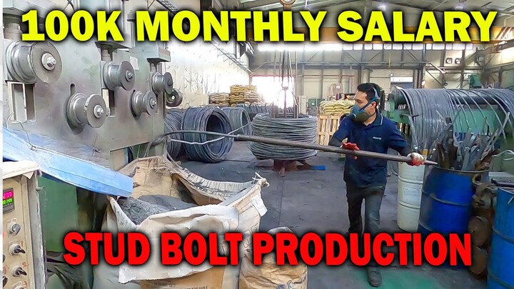 TRABAHO SA SOUTH KOREA STUD BOLT PRODUCTION | AJ PAKNERS