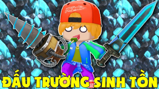 MINI GAME _ ĐẤU TRƯỜNG SINH TỒN __ THỬ THÁCH NOOB SINH TỒN CHẾ ĐỒ KIM CƯƠNG VÀ CHIẾN ĐẤU