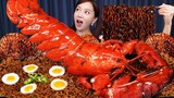 대왕 랍스터 🦞 짜파게티 & 가리비 해물찜 먹방 Giant Lobster & Scallops Seafood Jjapaghetti noodle Mukbang ASMR Ssoyoung