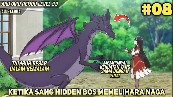 Ketika Yumi Memelihara Naga Level 99‼️Naga Elemen Kegelapan‼️Akuyaku Reijou Level 99 Episode 8