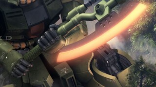 Sao Nian, feel the will of this Zeon man who fights for his faith! We will never back down because w